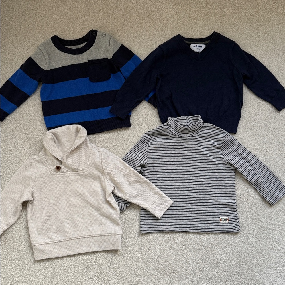 GAP/Zara/Old Navy Baby Boy Sweater Collection